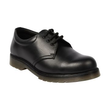 Black Air Cushion Safety Shoe