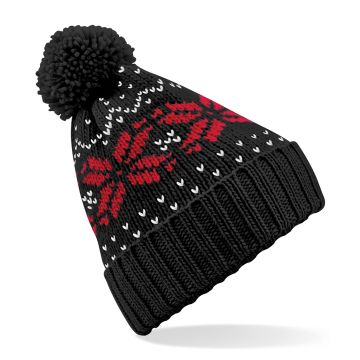 Fair Isle snowstar� beanie