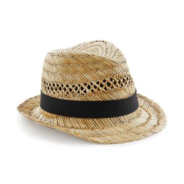 Straw summer trilby