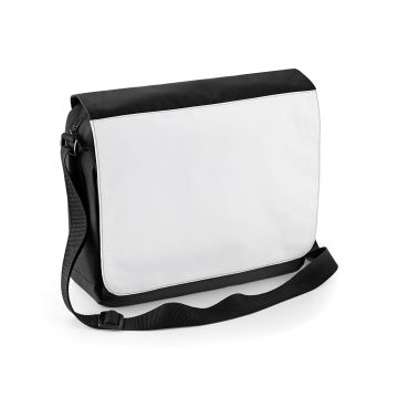 Sublimation messenger bag - Black - One size