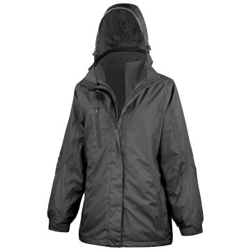 Women's 3-in-1 journey jacket with softshell inner