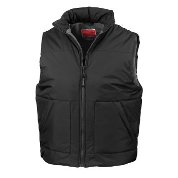 Fleece-lined bodywarmer