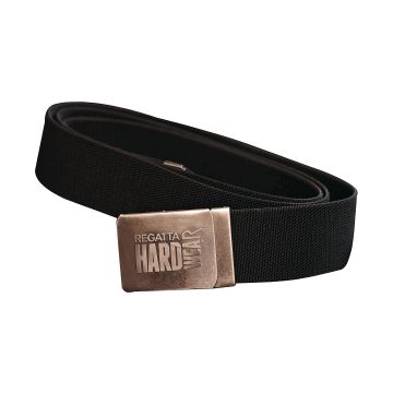 Premium workwear belt with stretch - Black - One size