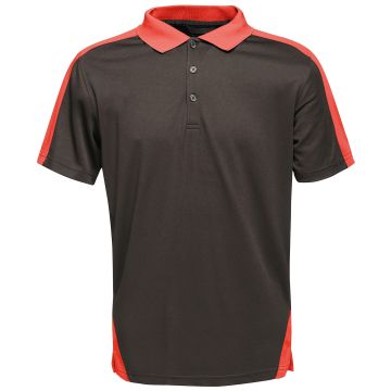 Contrast wicking polo