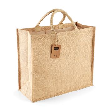 Jute jumbo shopper - Natural - One size