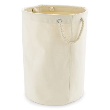 Heavy canvas storage trug