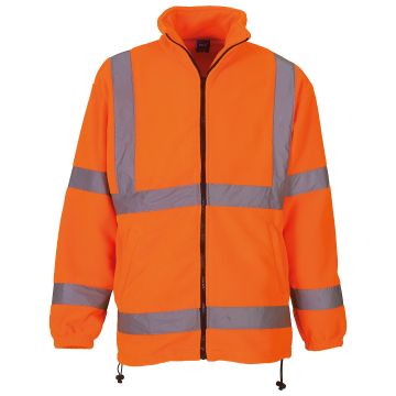 Hi-vis heavyweight fleece jacket (HVK08)