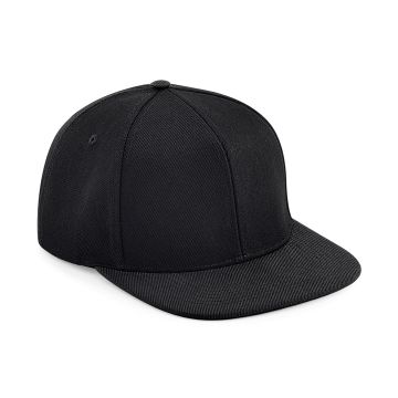 Original flat peak 6-panel snapback - Black/Black - One size