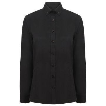 Women's modern long sleeve Oxford shirt