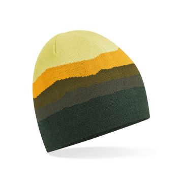 Mountain peaks pull-on beanie