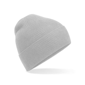 Organic cotton fine knit beanie