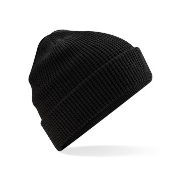 Organic cotton waffle beanie