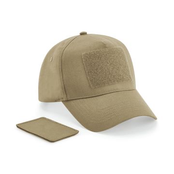 Removable patch 5-panel cap