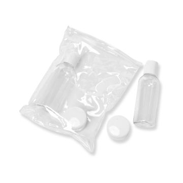 Travel bottle kit - Clear - One size