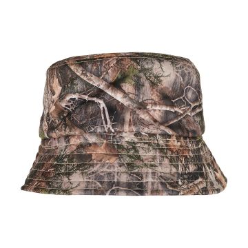 Sherpa real tree camo reversible bucket hat (5003RS) - Camo Tree - One size