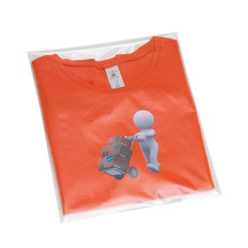 Clear polythene bags - stick seal - Clear - One size